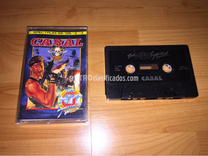Cabal juego original Spectrum 1