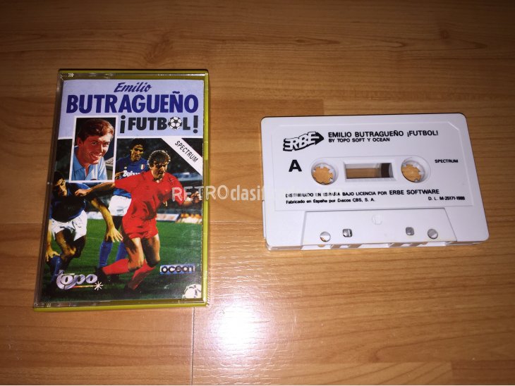 Emilio Butragueño Futbol juego original Spectrum 1