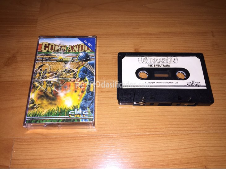 Commando juego original Spectrum 1