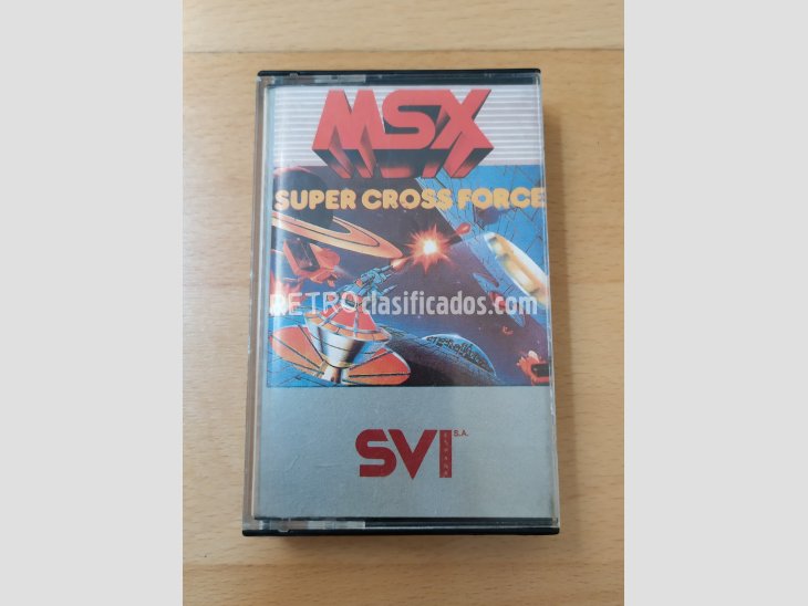 Juego MSX Super Cross Force Spectravideo 1