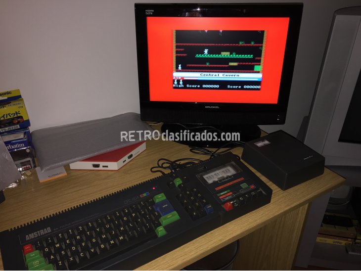 Amstrad CPC464 con Modulador Amstrad MPV 001 5