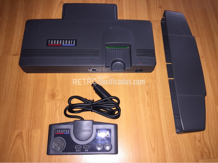 Turbografx 16 PC Engine consola original completa 4