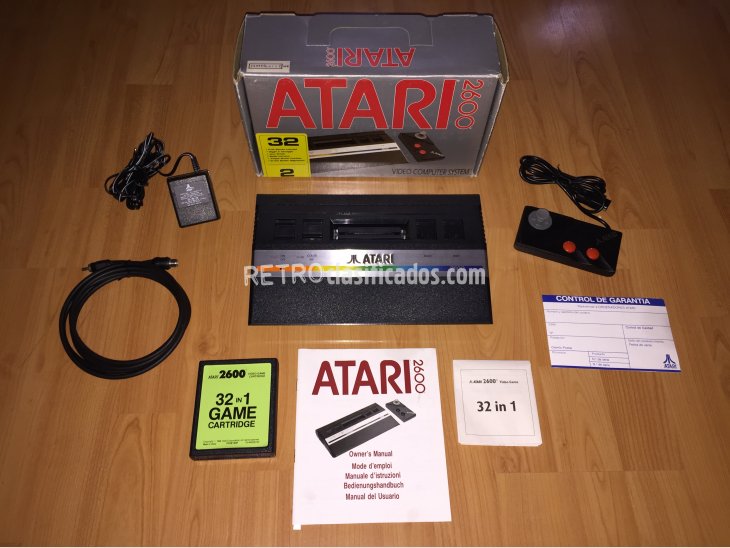 Atari 2600 consola original completa 1