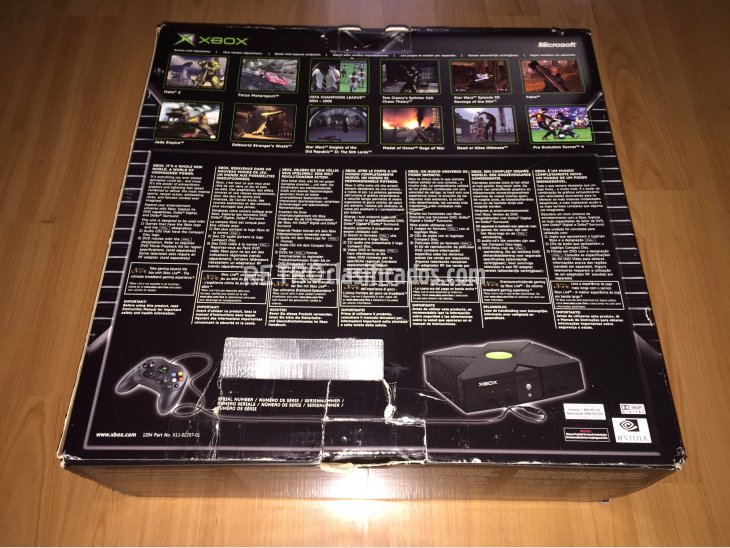 XBox classic consola original completa 5
