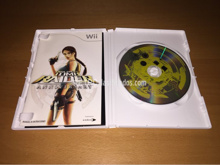 Tomb Raider Anniversary juego original Wii 4