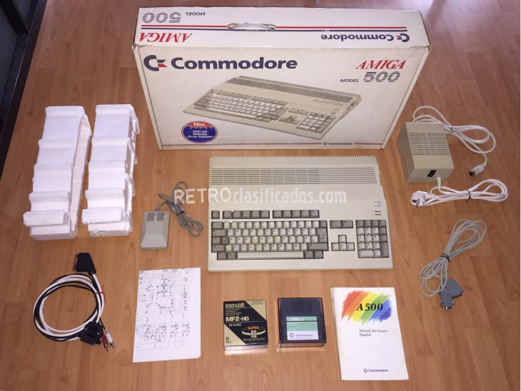 Commodore Amiga 500 Computer System Boxed 1