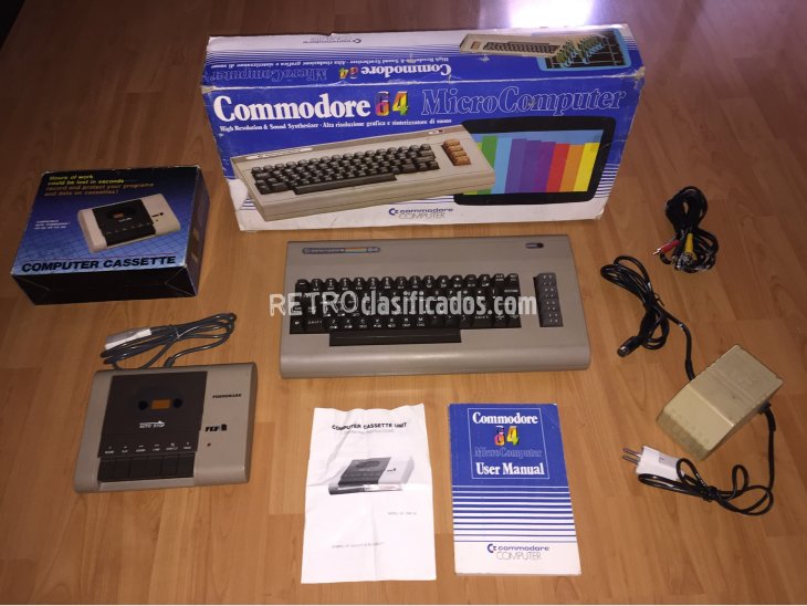 Commodore 64 Ordenador original completo 1