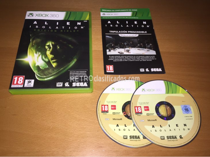 Alien Isolation juego original XBox 360 1