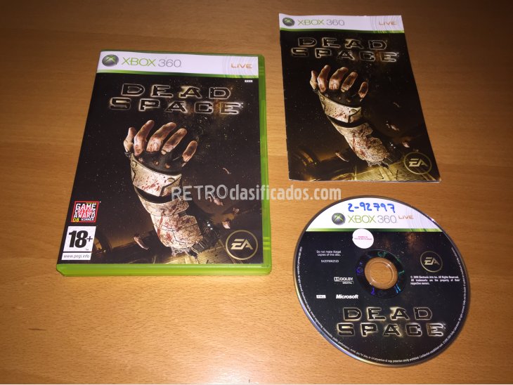 Dead Space juego original XBox 360 1