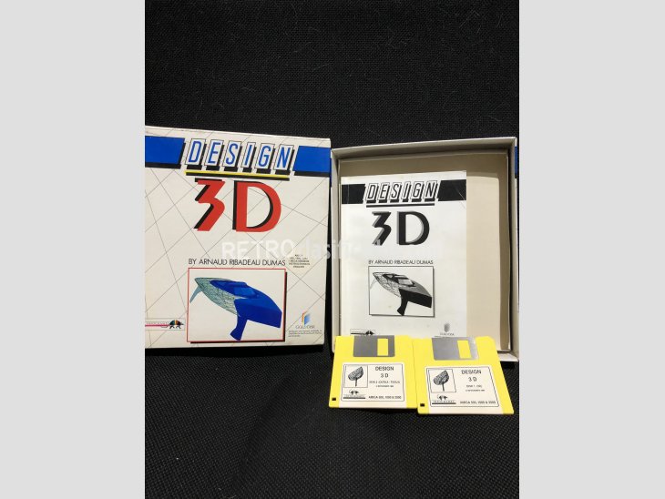 Software Commodore Amiga Design 3D 1