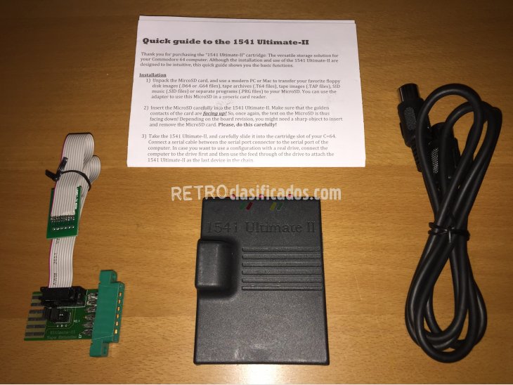 1541 Ultimate-II cartucho fpga para Commodore 64 1