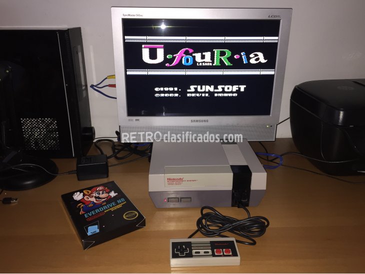 Nintendo NES consola original completa 2