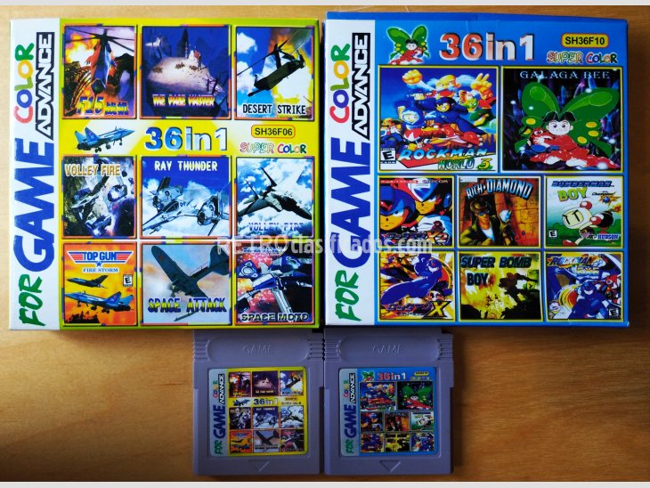 Juegos Gamboy Color GBC GBA  1
