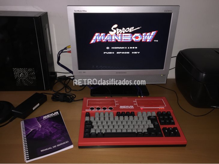 MSXVR ordenador MSX completo nuevo 2021 4