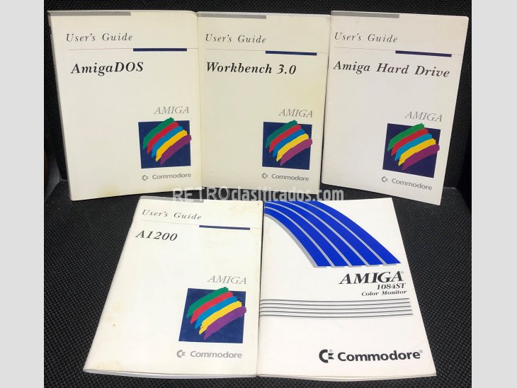 5 guías de usuario para Commodore Amiga