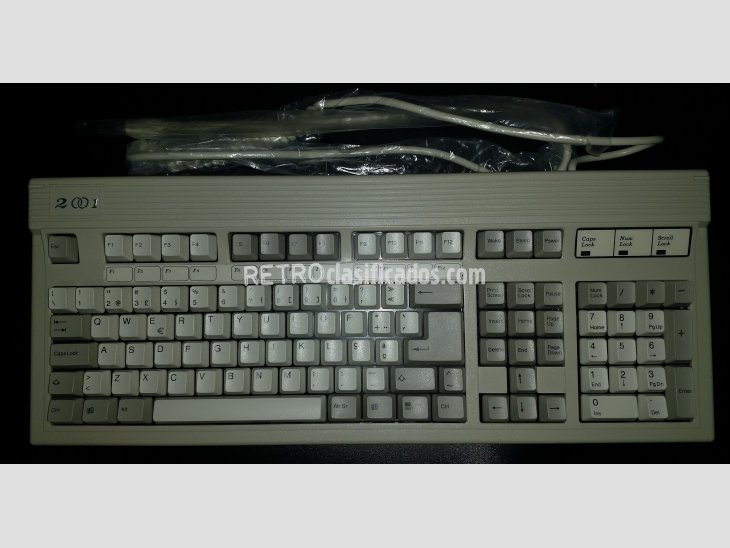 Teclado mecánico PS2 Focus FK-2001 nuevo 1