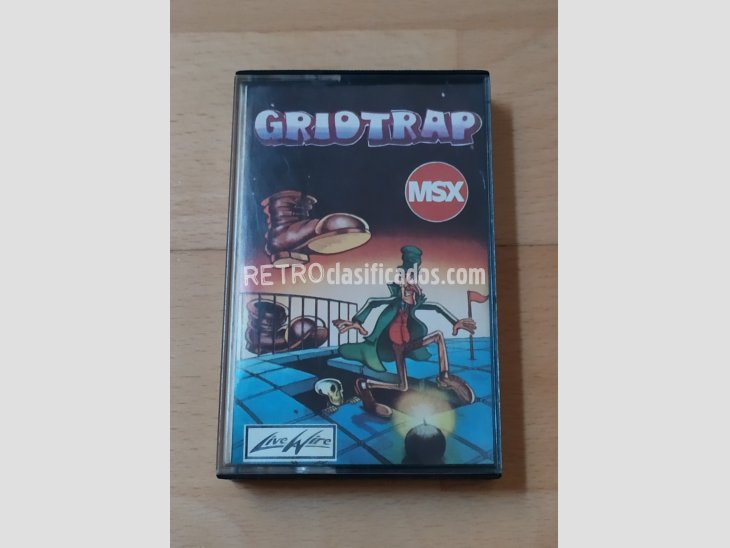 Juego MSX Gridtrap Livewire 1985 Funcionando 1