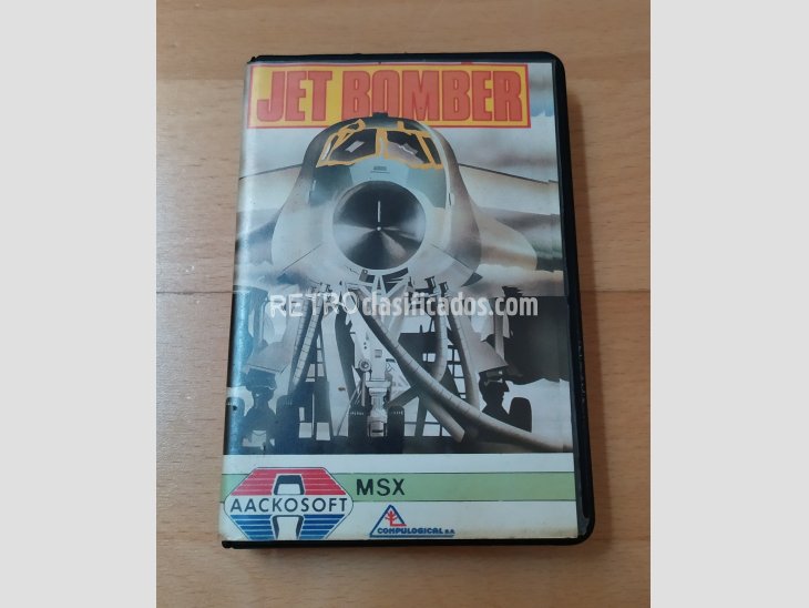 Juego MSX Jet Bomber Aacksoft 1985 Funcionando 1