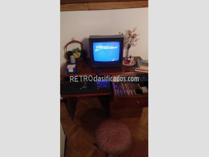 AMSTRAD 64K ORDENADOR PERSONAL EN COLOR CPC 464. FUNCIONA 1