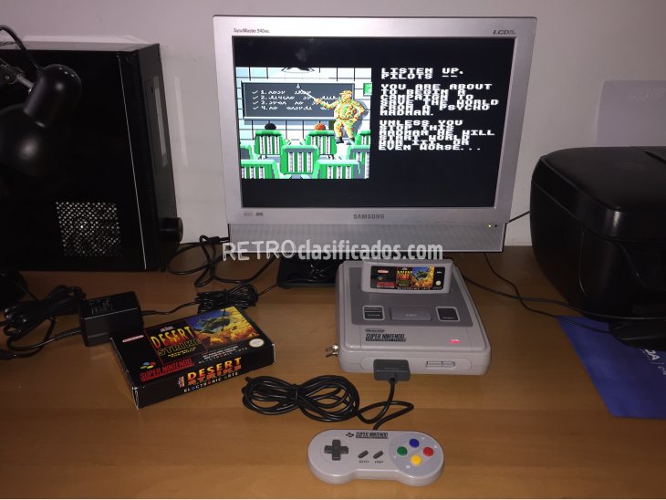 Desert Strike Juego Original Super Nintendo 2