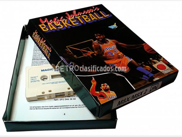 Magic Johnson’s Basketball MSX Ed. LUJO 2