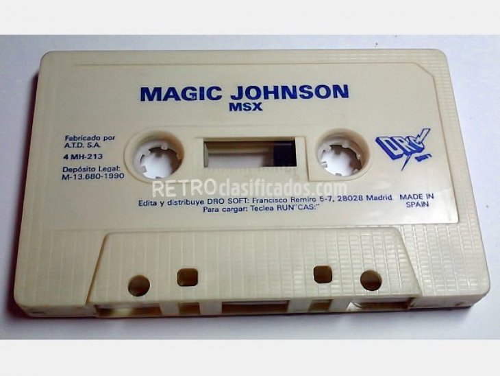 Magic Johnson’s Basketball MSX Ed. LUJO 6