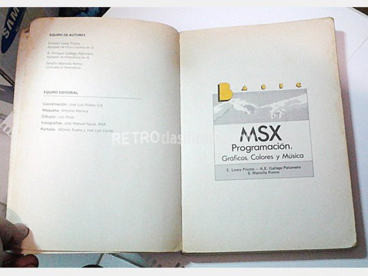 MSX Programación. Incluye Video 4