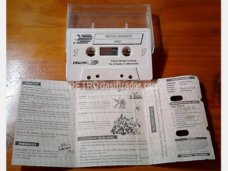 Bestial Warriors - MSX - MSX2 3