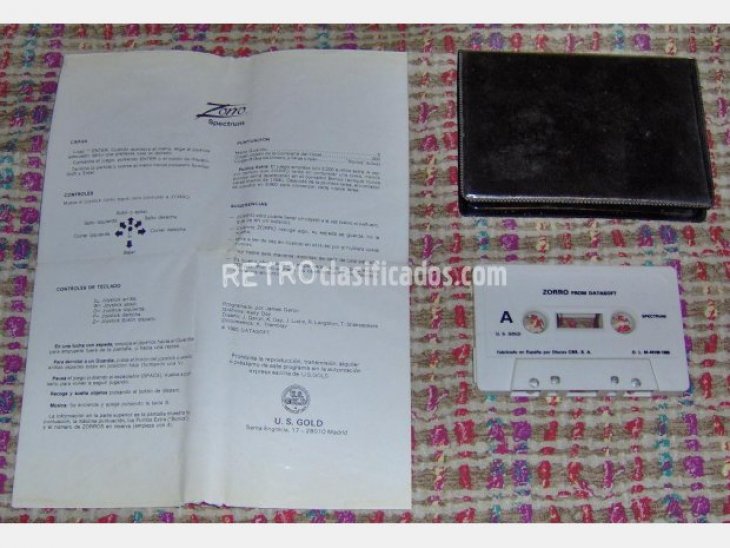 EL ZORRO   Version De Estuche ERBE 2