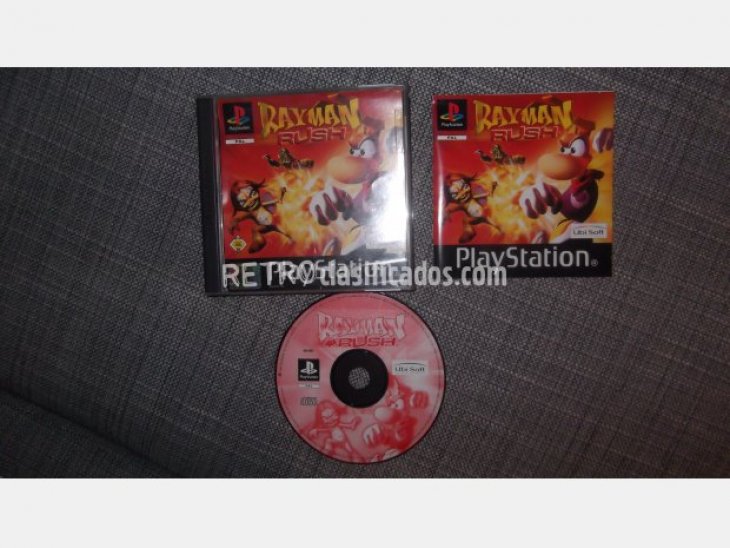 Rayman Rush PSX PS1 PAL funcionando