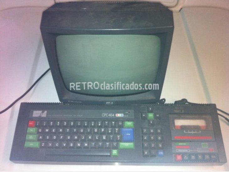 Amstrad cpc 464 con monitor original. 1
