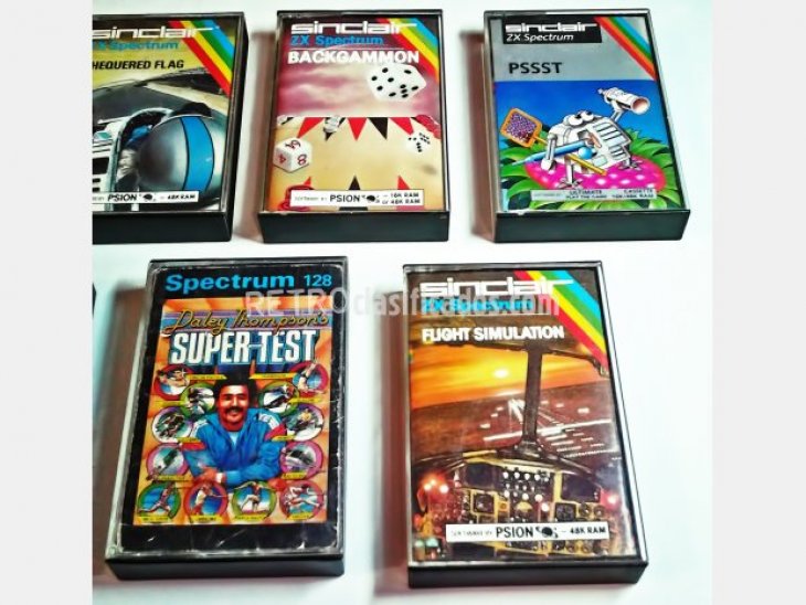 Lote de 12 Juegos Spectrum + 1 de Regalo 4