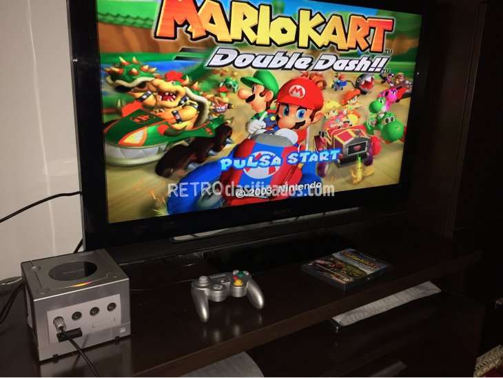 Nintendo Gamecube consola original completa 2