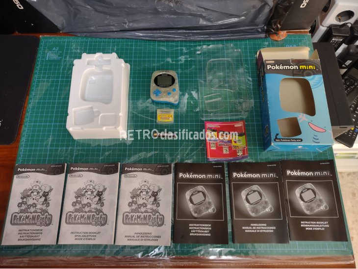 POKEMON MINI EDICION WOOPER BLUE 1