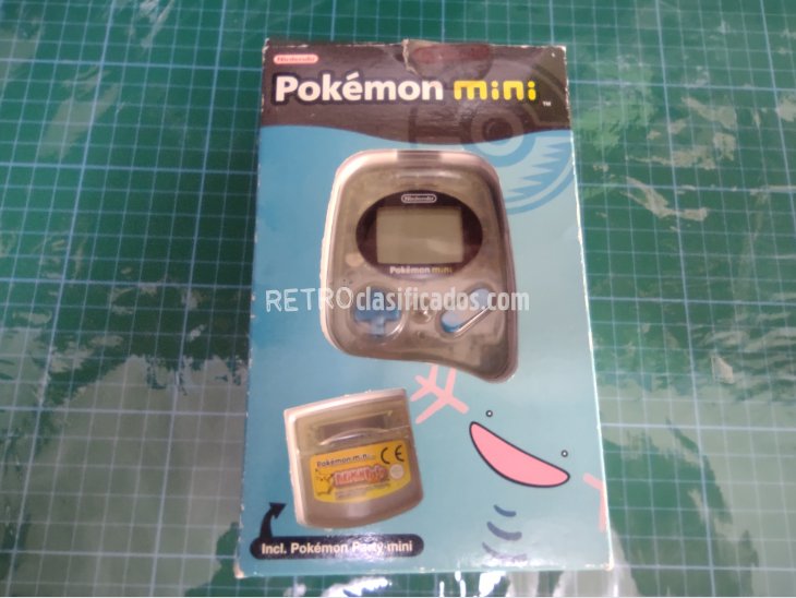 POKEMON MINI EDICION WOOPER BLUE 4