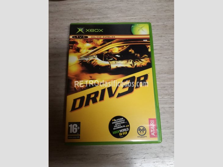 Driver 3 xbox PAL en Castellano 1