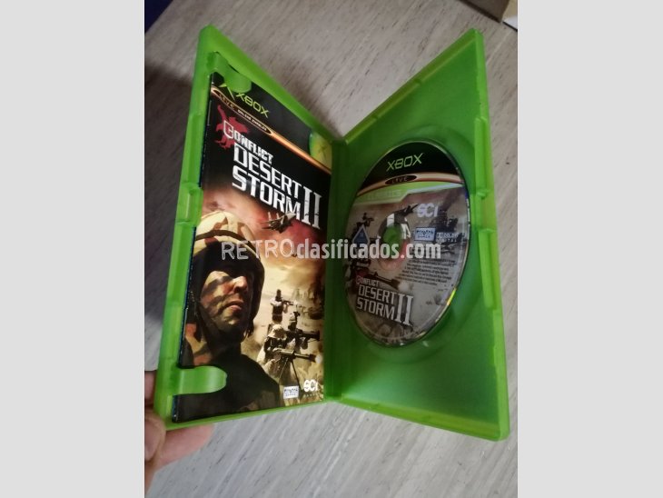 desert storm xbox como nuevo 2