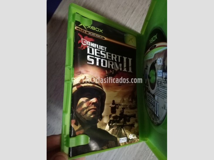 desert storm xbox como nuevo 3