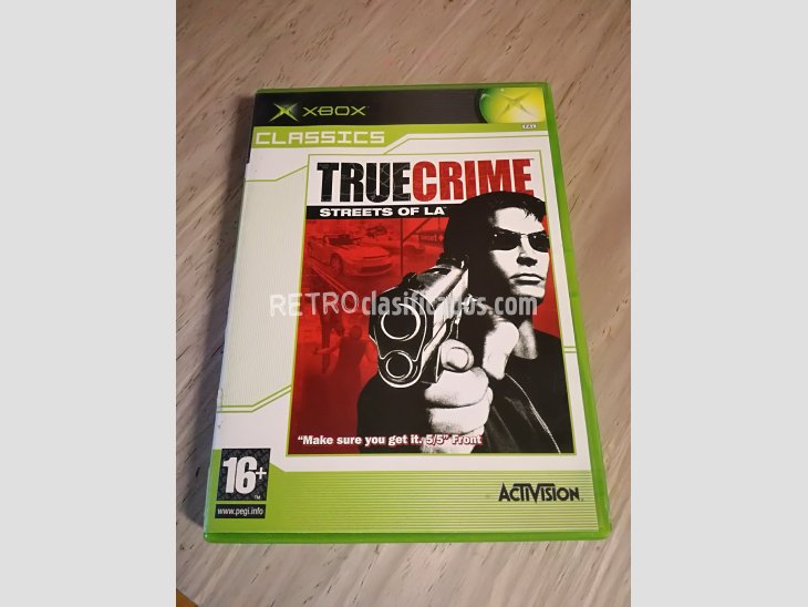 True crime classic xbox - sin usar - como nuevo 1