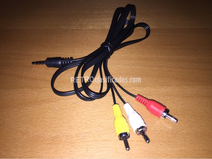 Cable AV Audio y Video Jack-RCA 1