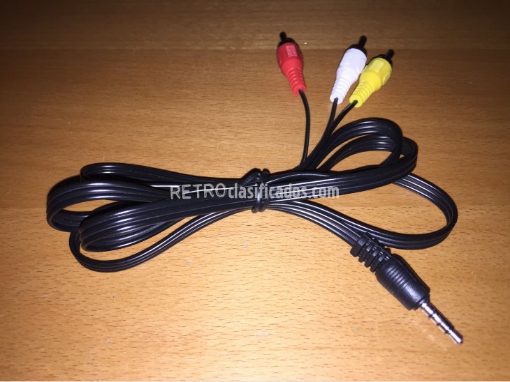 Cable AV Audio y Video Jack-RCA 2