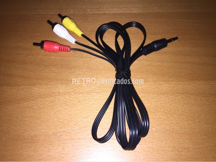 Cable AV Audio y Video Jack-RCA 3