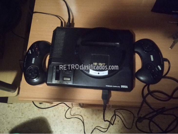 Sega megadrive con everdrive 2