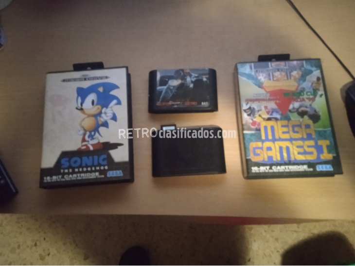 Sega megadrive con everdrive 3