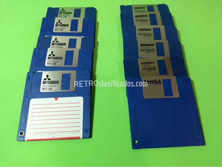 DISQUETES 3,5 DS/DD (Amiga, Atari, Teclados) 4