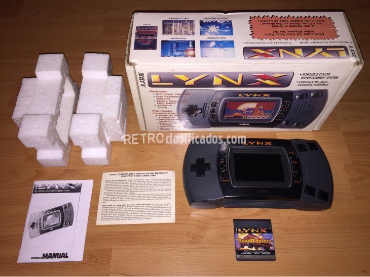 Atari Lynx II consola portatil original 1