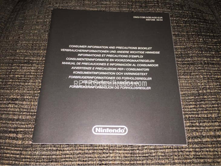 Manuales de juegos y consolas Nintendo 5