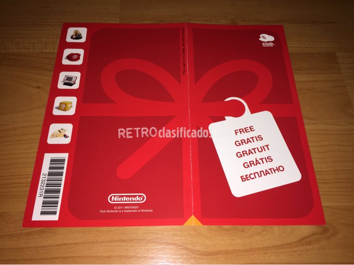 Tarjetas Club Nintendo con los codigos sin rascar 3