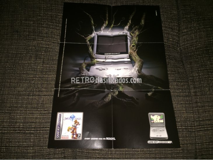 Poster tipo catalogo GBA y Game Cube 2