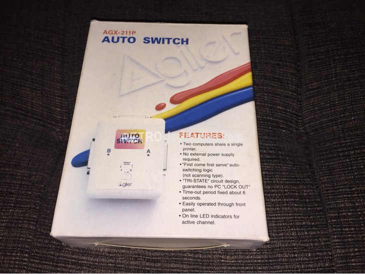 Auto Switch AGX-211P 2 ordenadores 1 impresora 4